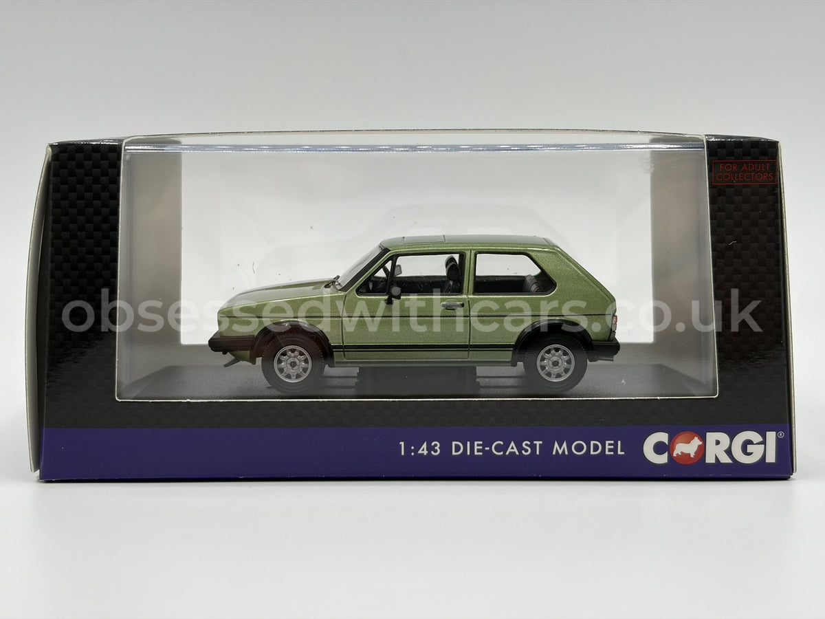 1/43 1981 Volkswagen Golf GTI - Inari Silver | Corgi Vanguards | Model Car
