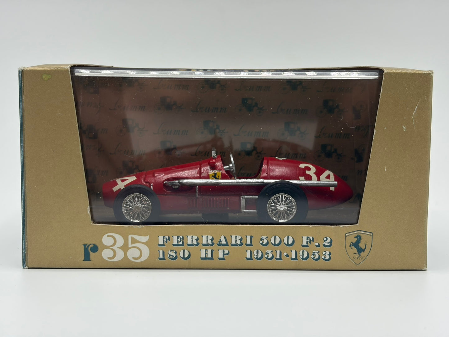 1/43 1952 Ferrari 500 F2 - Charles de Tornaco - Brumm | Model F1 Car