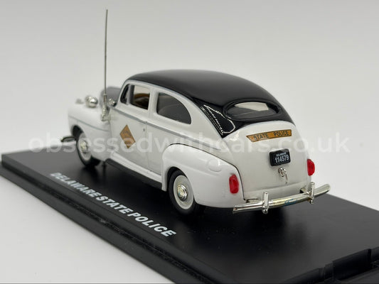 1/43 1941 Ford Two Door Sedan - Delaware State Police | Model Police Car