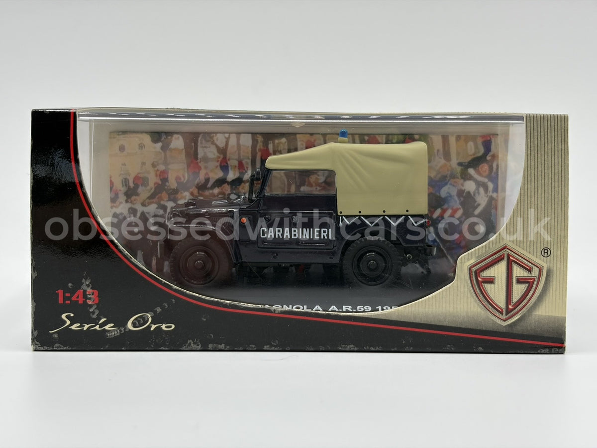 1/43 1959 Fiat Campagnola AR59 - Carabinieri | Model Police Car