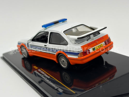 1/43 1988 Ford Sierra Cosworth - Gendarmerie Grand-Ducalie | Model Police Car