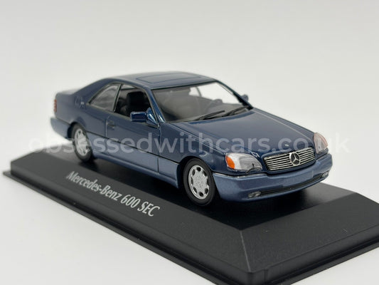 1/43 1992 Mercedes-Benz 600 SEC - Maxichamps | Model Car