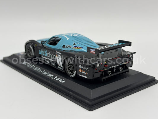 1/43 2010 Maserati MC12 GT1 - FIA GT - Bertolini / Bartels | Model Car