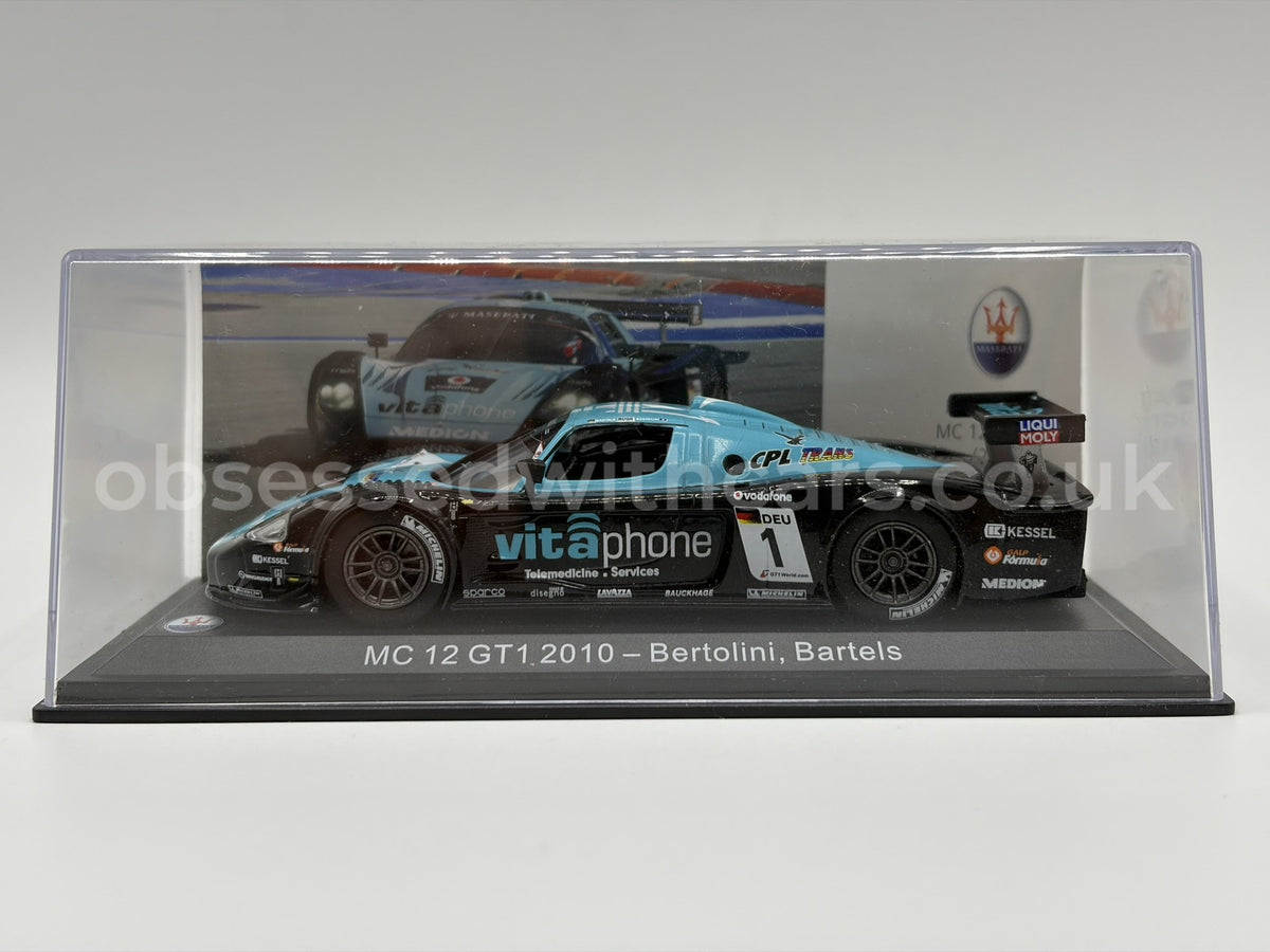 1/43 2010 Maserati MC12 GT1 - FIA GT - Bertolini / Bartels | Model Car