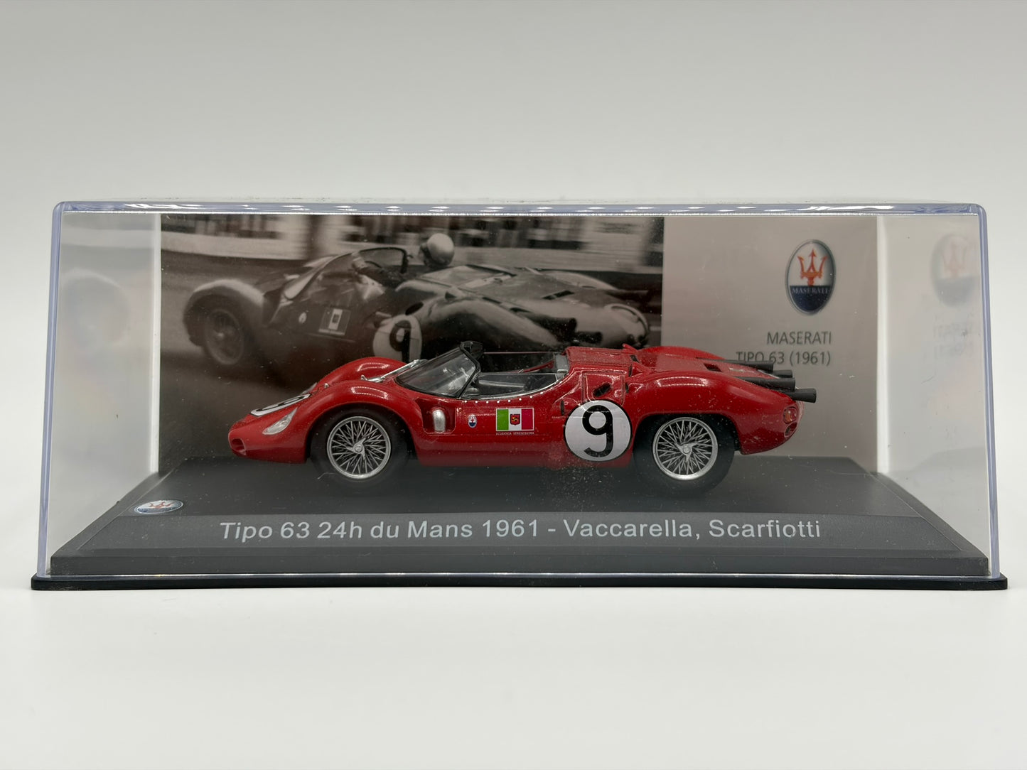 1/43 1961 Maserati Tipo 63 - Vaccarella / Scarfiotti | Model Le Mans Car
