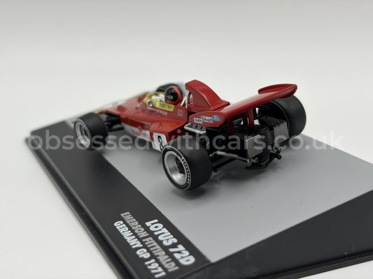 1/43 1971 Lotus Ford 72D - Emerson Fittipaldi | Model Car
