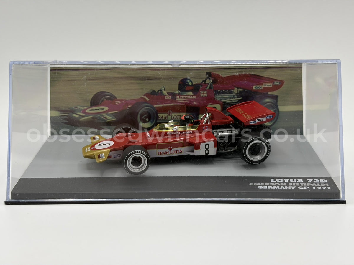 1/43 1971 Lotus Ford 72D - Emerson Fittipaldi | Model Car