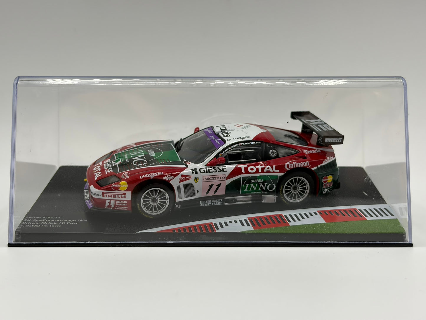 1/43 2004 Ferrari 575 GTC - 24h Spa - Salo / Peter / Babini / Vosse | Model Car
