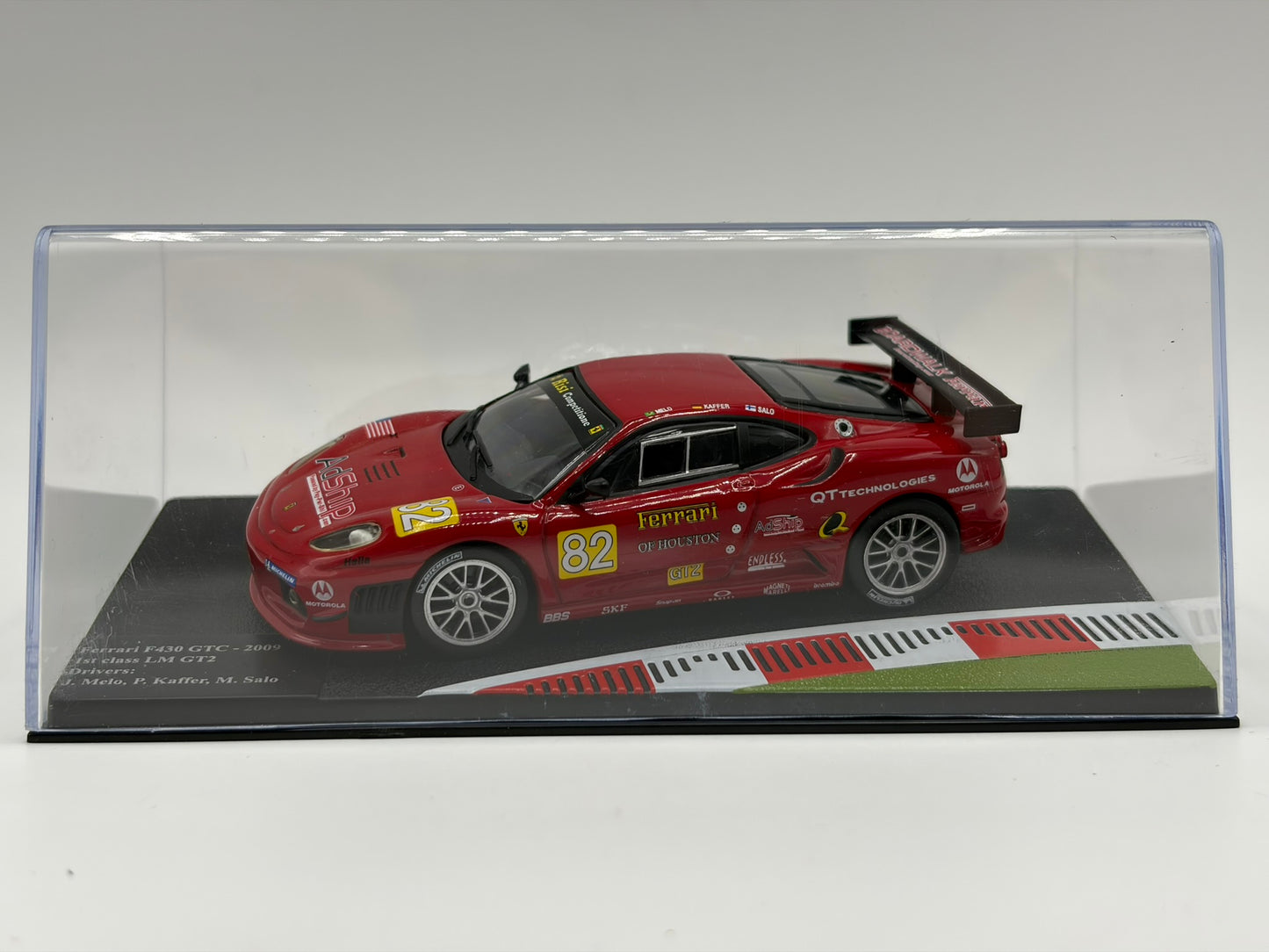 1/43 2009 Ferrari F430 GTC - Melo / Kaffer / Salo | Model Le Mans Car