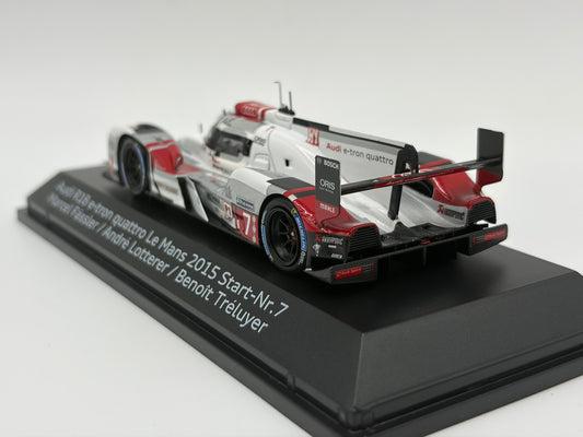 1/43 2015 Audi R18 e-tron quattro - Fassler / Lotterer / Treluyer | Model Le Mans Car