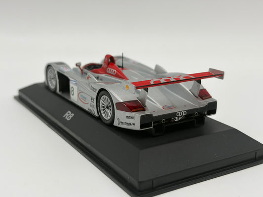 1/43 2000 Audi R8 - Biela / Ktristensen / Pirro - Minichamps | Model Le Mans Car