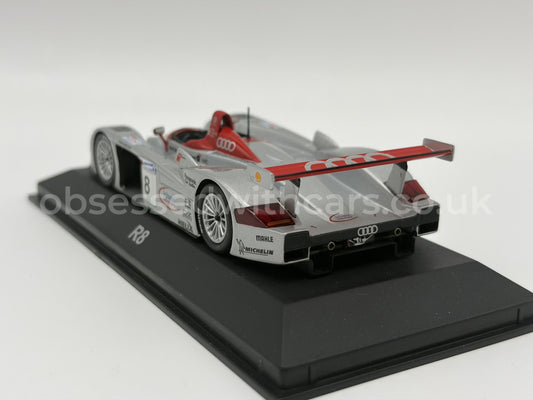 1/43 2000 Audi R8 - Biela / Ktristensen / Pirro - Minichamps | Model Le Mans Car
