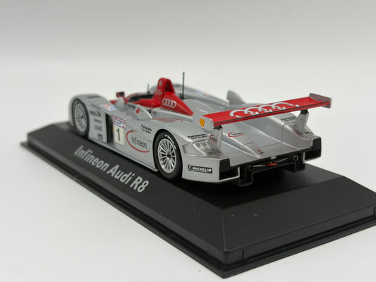 1/43 2001 Audi R8 - Biela / Kristensen / Pirro - Minichamps | Model Le Mans Car