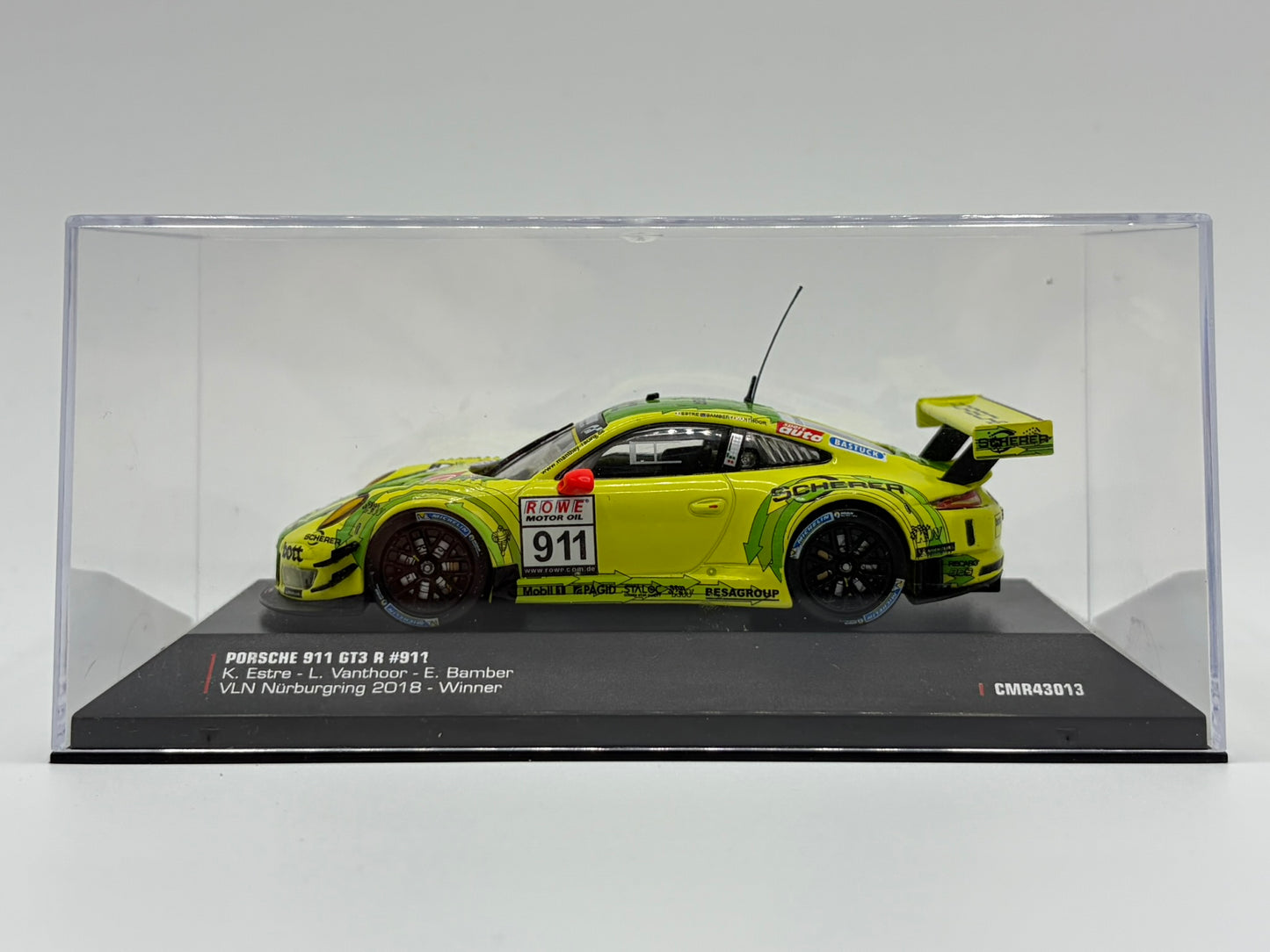 1/43 2018 Porsche 911 GT3 R - VLN Nurburgring - Estre / Vanthoor / Bamber | Model Car