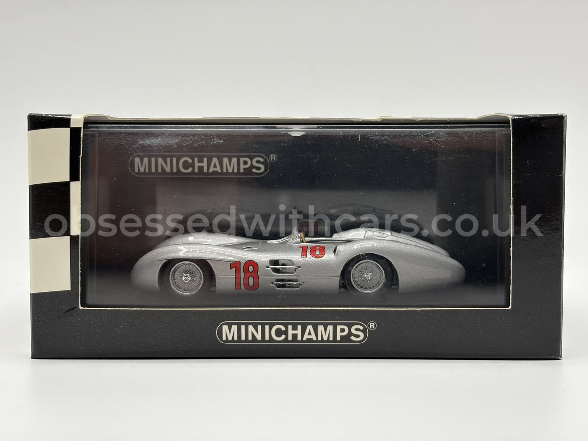 1/43 1954 Mercedes-Benz W196 - GP France - Fangio - Minichamps | Model Car