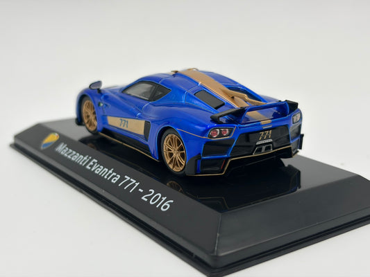 1/43 2016 Mazzanti Evantra 771 | Model Car | Supercar Collection