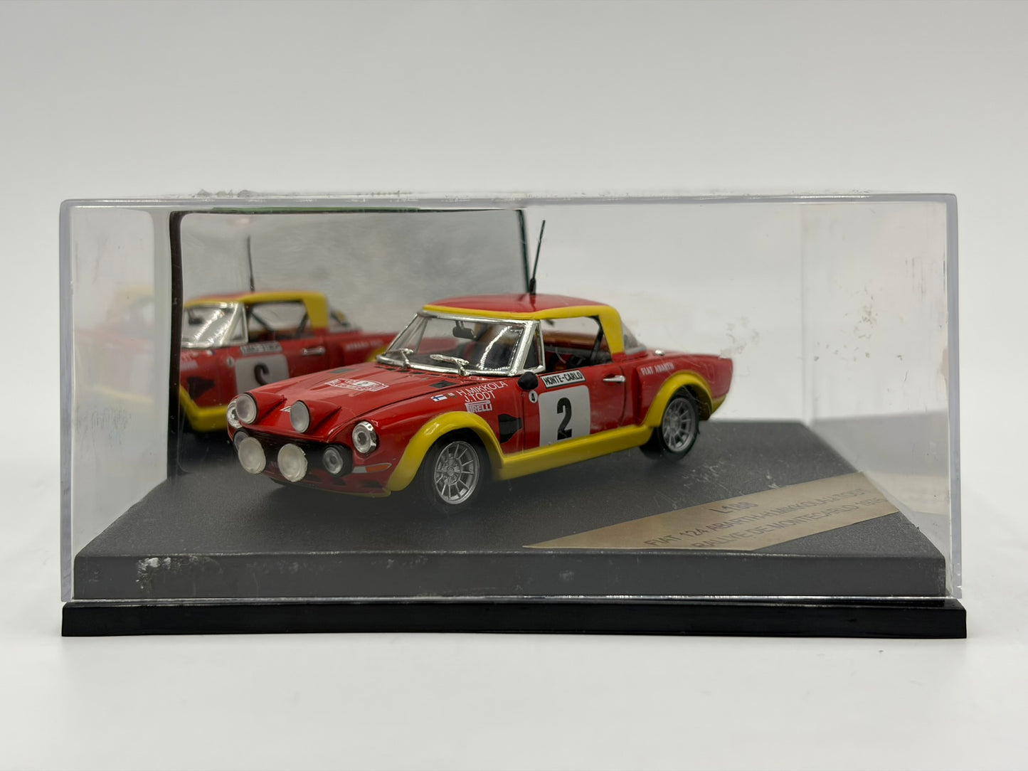 1/43 1975 Fiat 124 Abarth - Monte Carlo Rally - Mikkola / Todt | Model Rally Car
