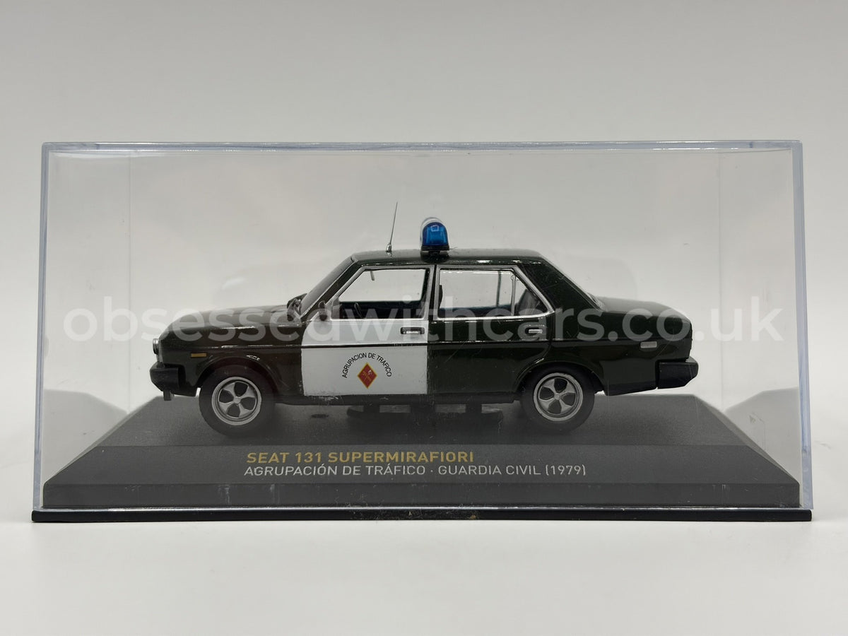1/43 1979 Seat 131 Supermirafiori - Guardia Civil | Model Police Car