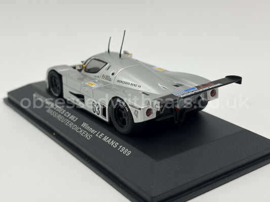 1/43 1989 Sauber Mercedes C9 - Mass / Reuter / Dickens - IXO | Model Le Mans Car