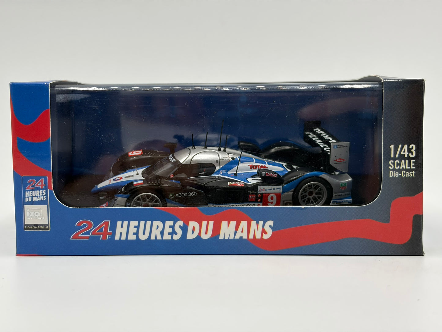 1/43 2009 Peugeot 908 HDI FAP - Brabham / Gene / Wurz - IXO | Model Le Mans Car