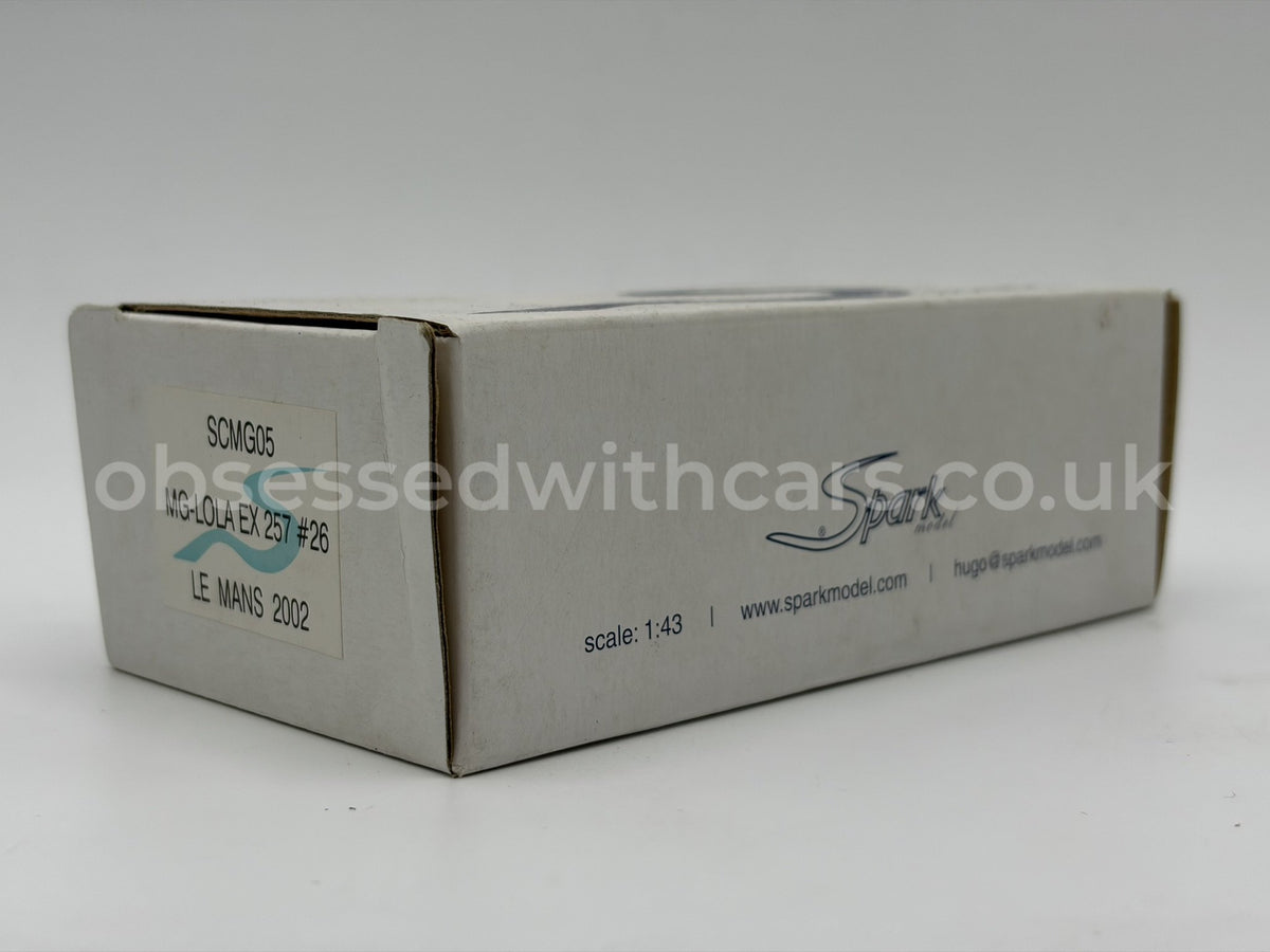 1/43 2002 MG Lola EX 257 - Reid / Hughes / Kane - Spark | Model Le Mans Car