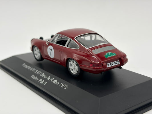 1/43 1970 Porsche 911S - Bavaria Rallye - Rohrl / Marecek - CMR | Model Rally Car