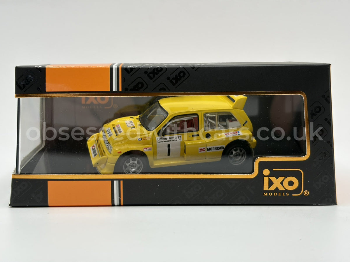 1/43 1991 MG Metro 6R4 - Scottish Rally - Milne / Wilson - IXO | Model Rally Car