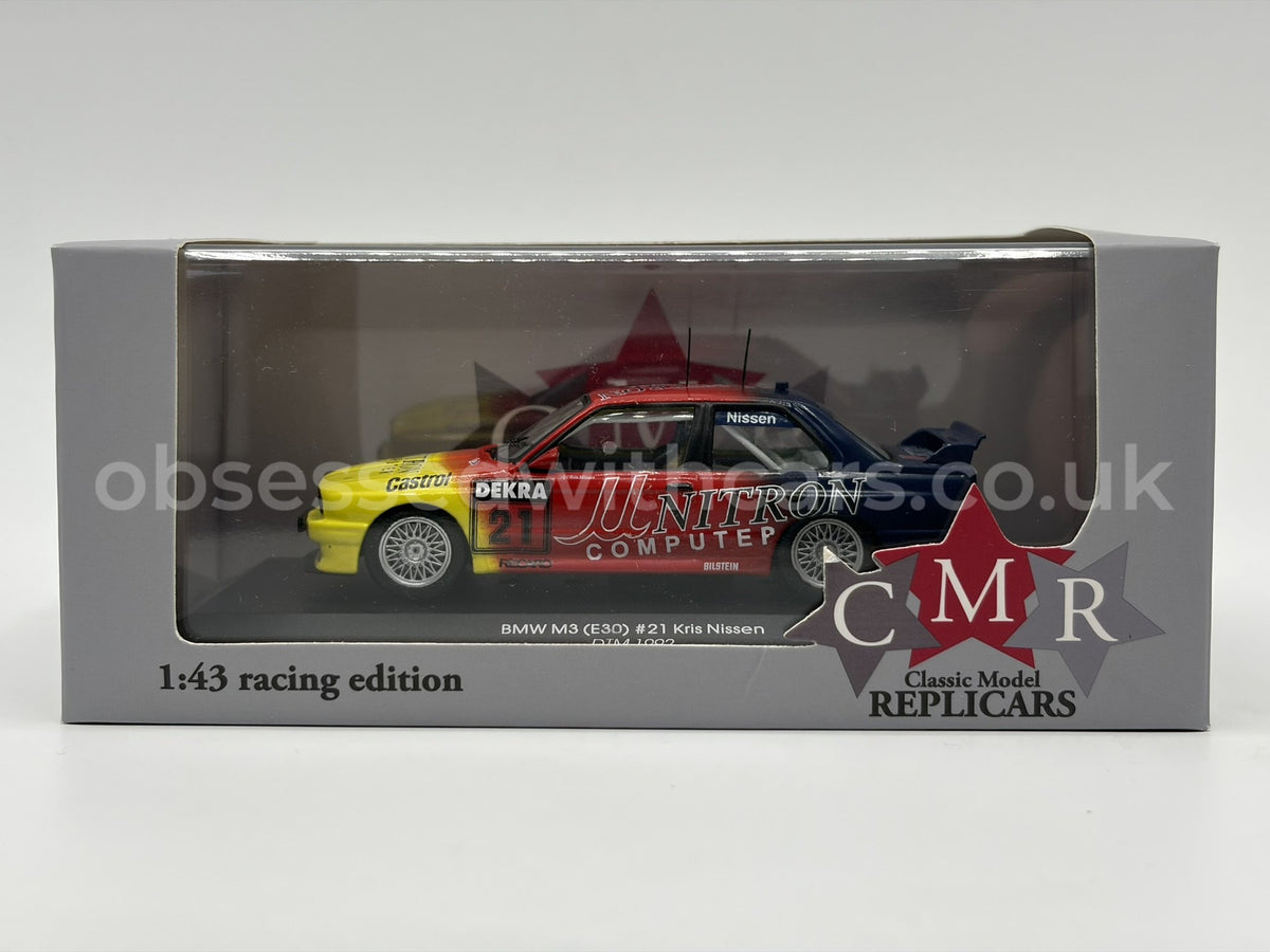 1/43 1992 BMW M3 (E30) - DTM - Kris Nissen - CMR | Model Car