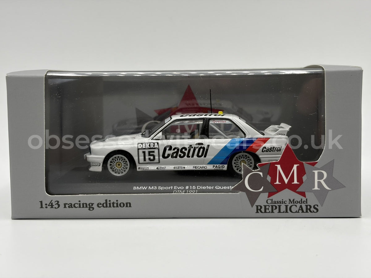 1/43 1991 BMW M3 Sport Evo - DTM - Dieter Quester - CMR | Model Car