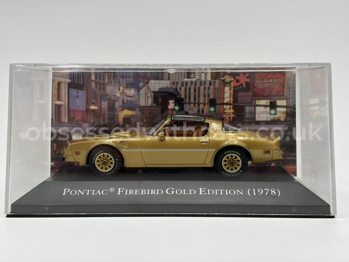 1/43 1978 Pontiac Firebird Gold Edition | Model Car | American Car Collection