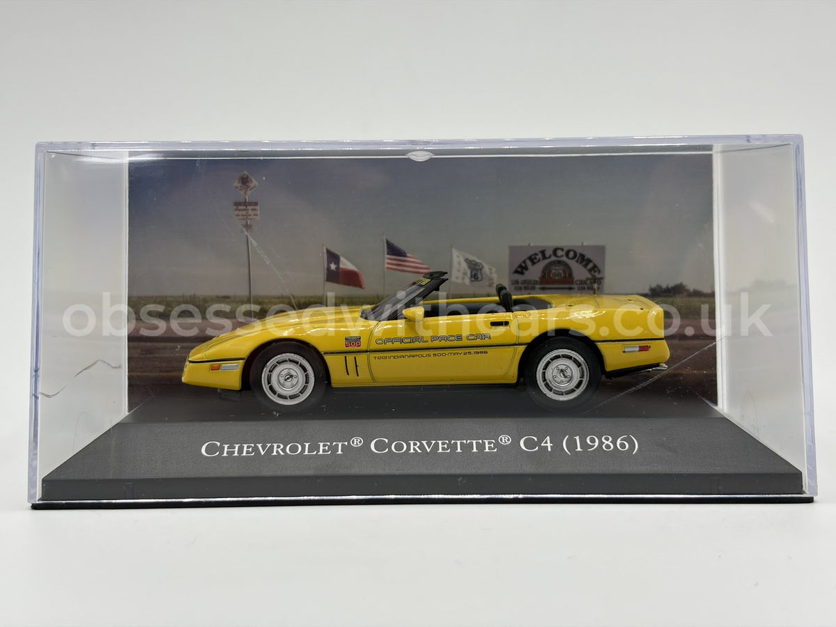 1/43 1986 Chevrolet Corvette C4 Pace Car | Model Car | American Car Collection