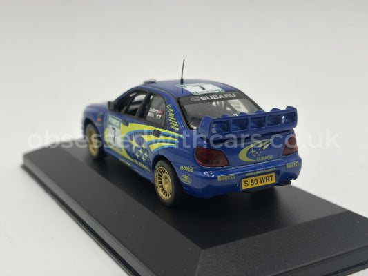1/43 2003 Subaru Impreza WRC - New Zealand Rally - Solberg / Mills | Model Rally Car