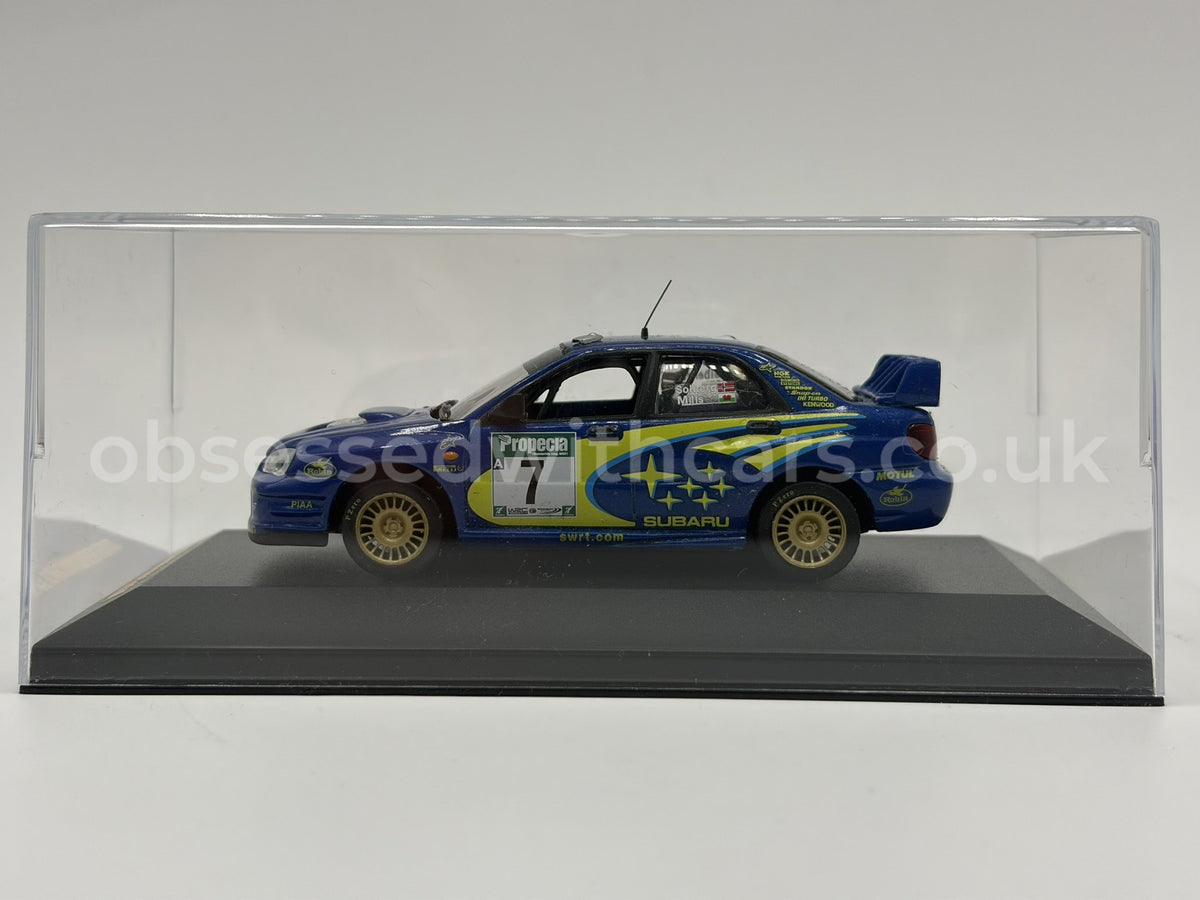 1/43 2003 Subaru Impreza WRC - New Zealand Rally - Solberg / Mills | Model Rally Car