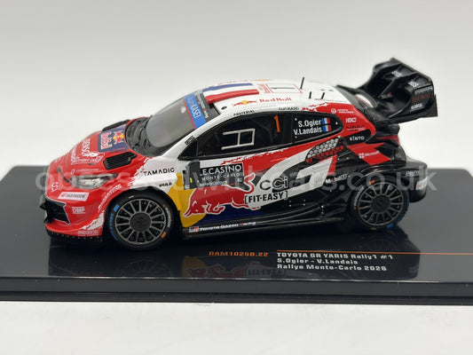 1/43 2026 Toyota GR Yaris Rally1 - Rallye Monte Carlo - Ogier / Landais | Model Rally Car