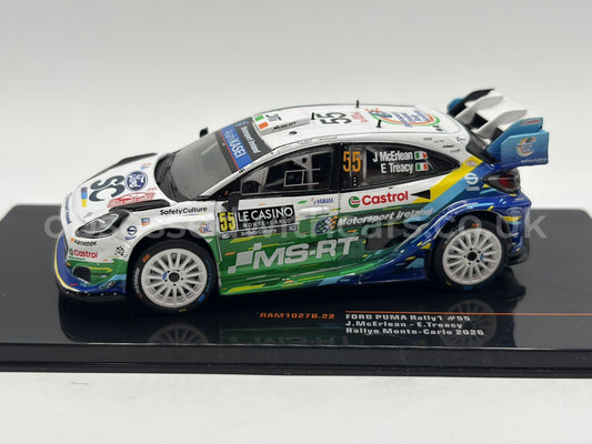 1/43 2026 Ford Puma Rally1 - Rallye Monte Carlo - McErlean / Treacy | Model Rally Car