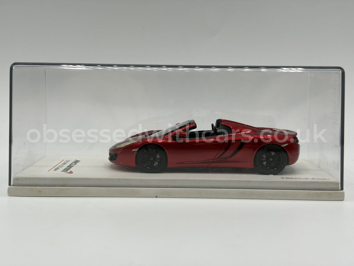 1/43 2012 McLaren MP4-12C Spider - Volcano Red - TSM Models | Model Car