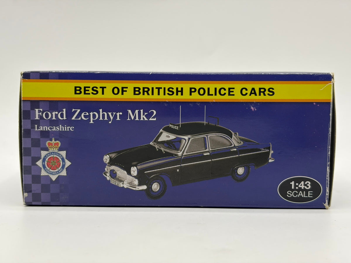 1/43 1958 Ford Zephyr Mk2 - Lancashire Police | Model Police Car