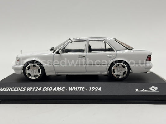 1/43 1994 Mercedes W124 E60 AMG - White - Solido | Model Car