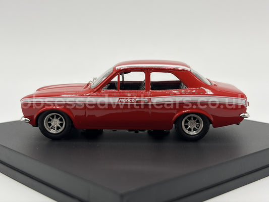 1/43 1971 Ford Escort Mk1 Mexico - Red - Trofeu | Model Car