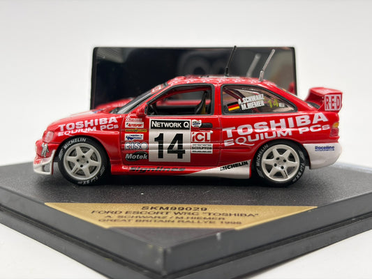 1/43 1998 Ford Escort WRC - Rally Great Britain - Schwarz / Hiemer | Model Rally Car
