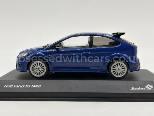 1/43 2010 Ford Focus Mk2 RS - Blue - Solido | Model Car