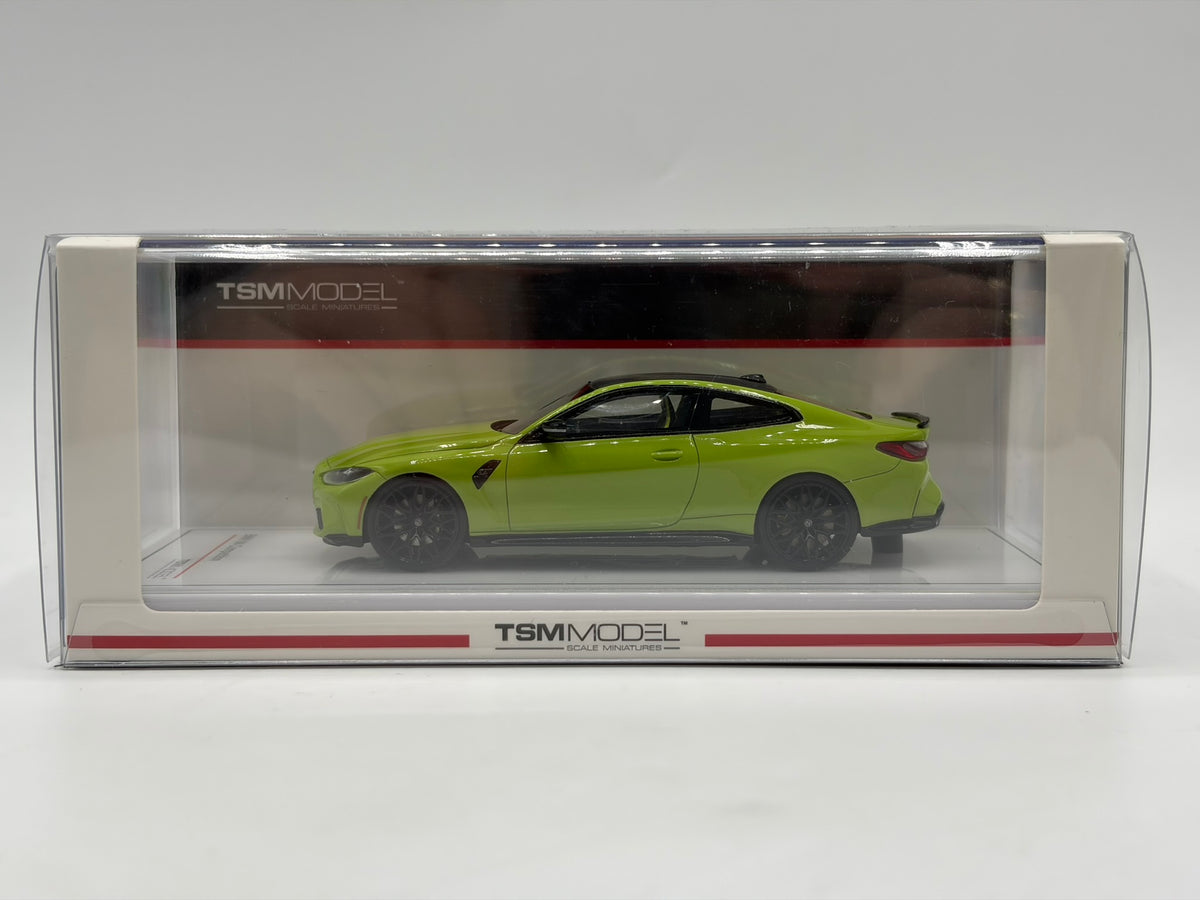 1/43 2021 BMW M4 Competition (G82) - Sao Paulo Yellow - TSM Models | Model Car