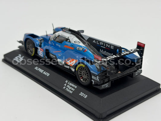 1/43 2018 Alpine A470 - Lapierre / Negrao / Thiriet | Model Le Mans Car
