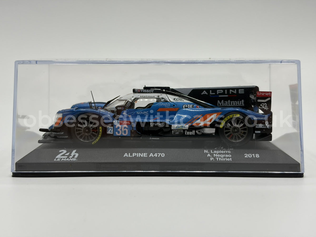 1/43 2018 Alpine A470 - Lapierre / Negrao / Thiriet | Model Le Mans Car