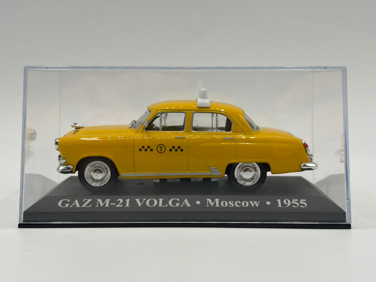 1/43 1955 GAZ M-21 Volga Moscow Taxi | Model Car