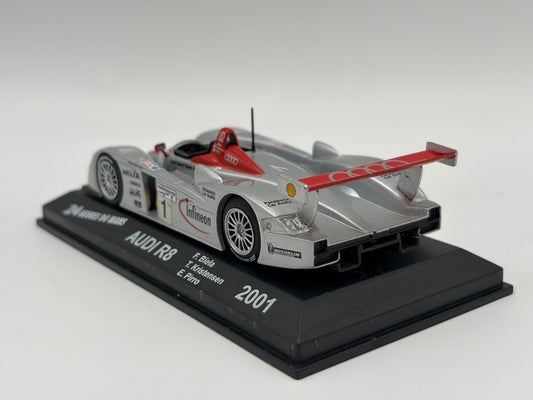 1/43 2001 Audi R8 - Biela / Kristensen / Pirro - | Model Le Mans Car