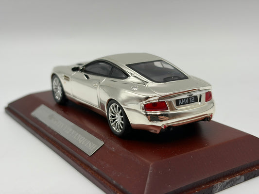 1/43 2001 Aston Martin V12 Vanquish (Chrome) | Model Car