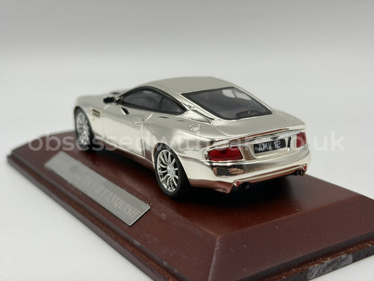 1/43 2001 Aston Martin V12 Vanquish (Chrome) | Model Car