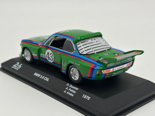 1/43 1976 BMW 3.5 CSL - Quester / Peltier | Krebs | Model Le Mans Car