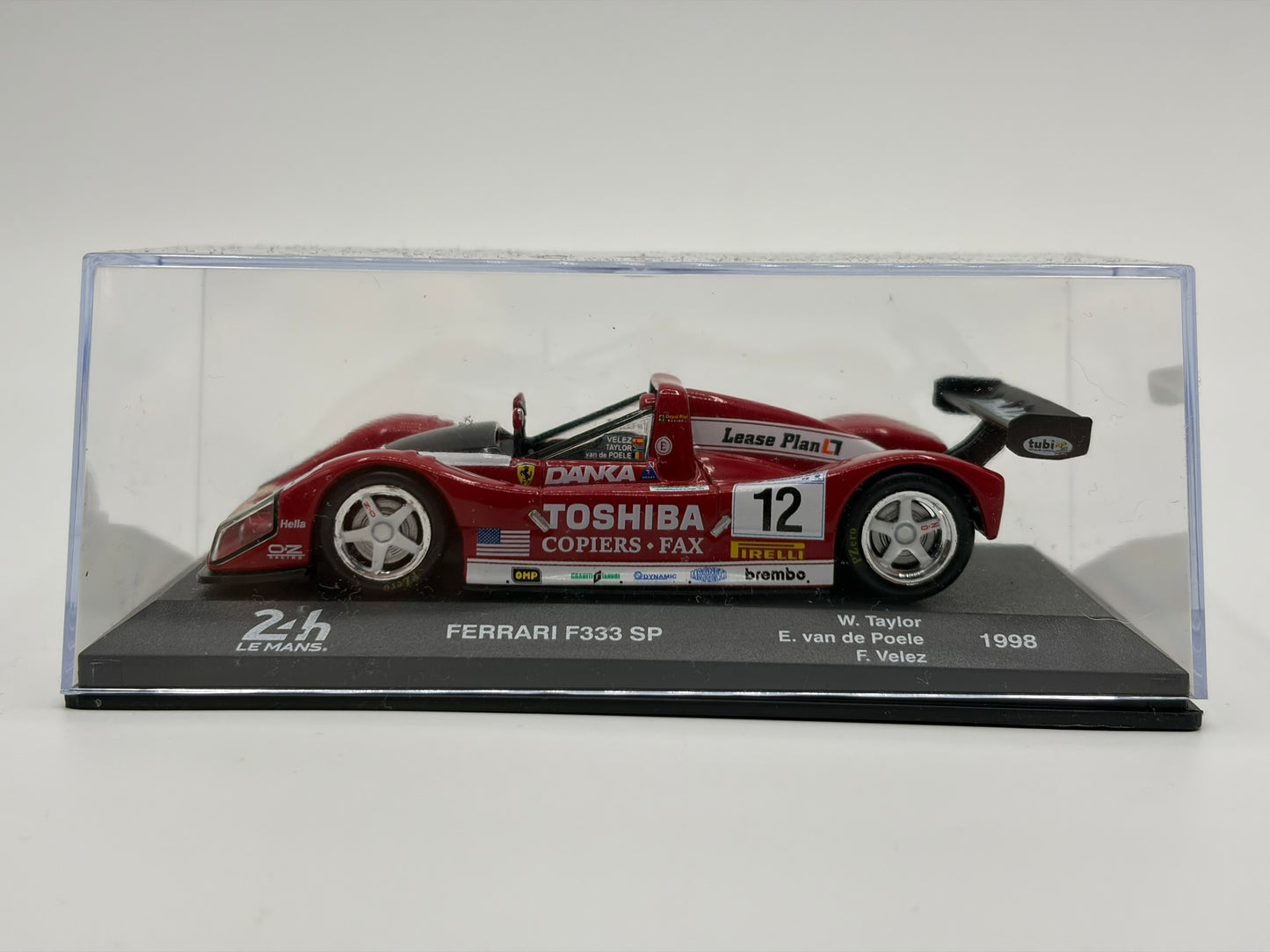 1/43 1998 Ferrari 333SP - Taylor / van de Poele | Velez | Model Le Mans Car